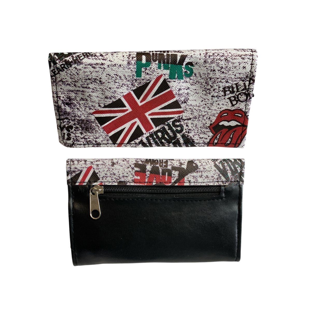 Printed PU Leather Pouch Wallet – TP002