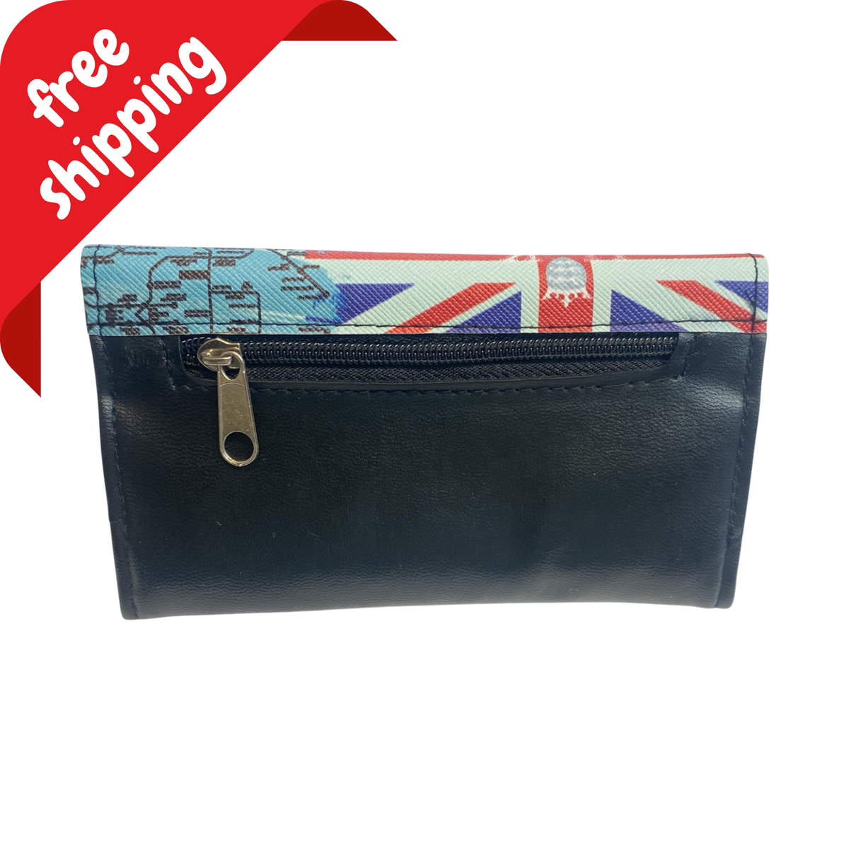 Printed PU Leather Pouch Wallet – TP004