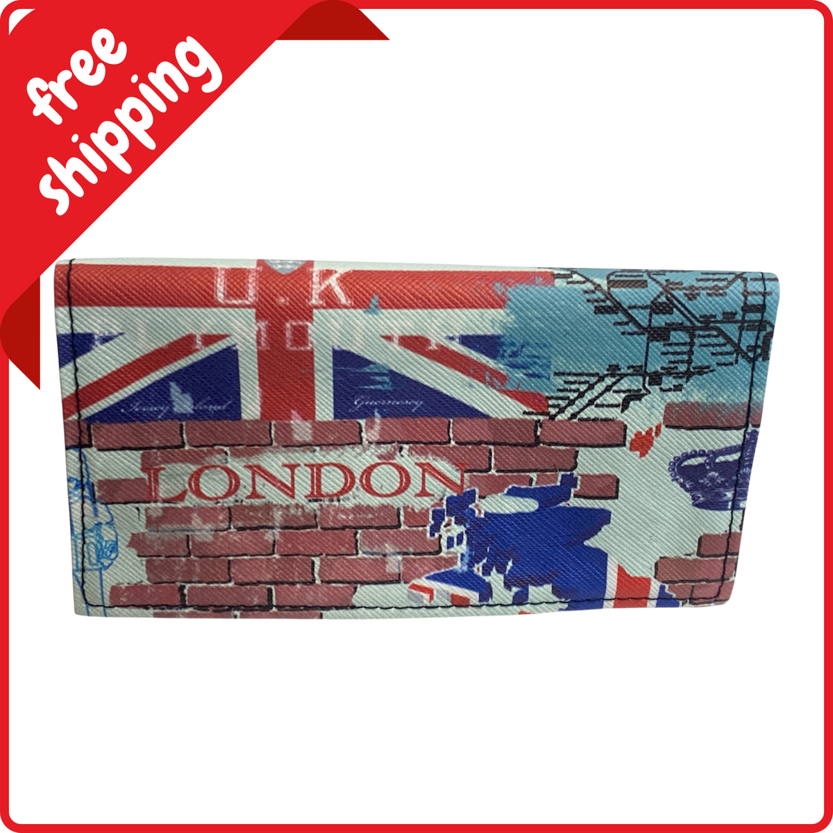 Printed PU Leather Pouch Wallet – TP004
