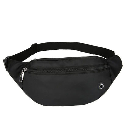 Sports Outdoor Waist Bag Solid Color Chest Mobile Phone Coin Purse