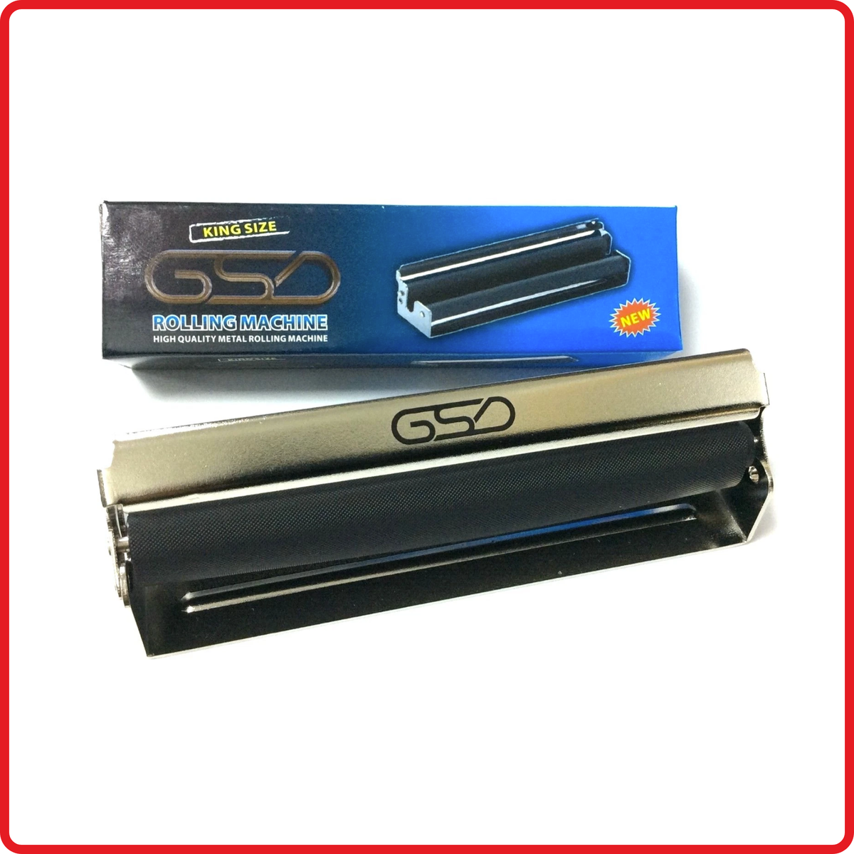 GSD 110mm Metal Cigarette Rolling Machine – King Size