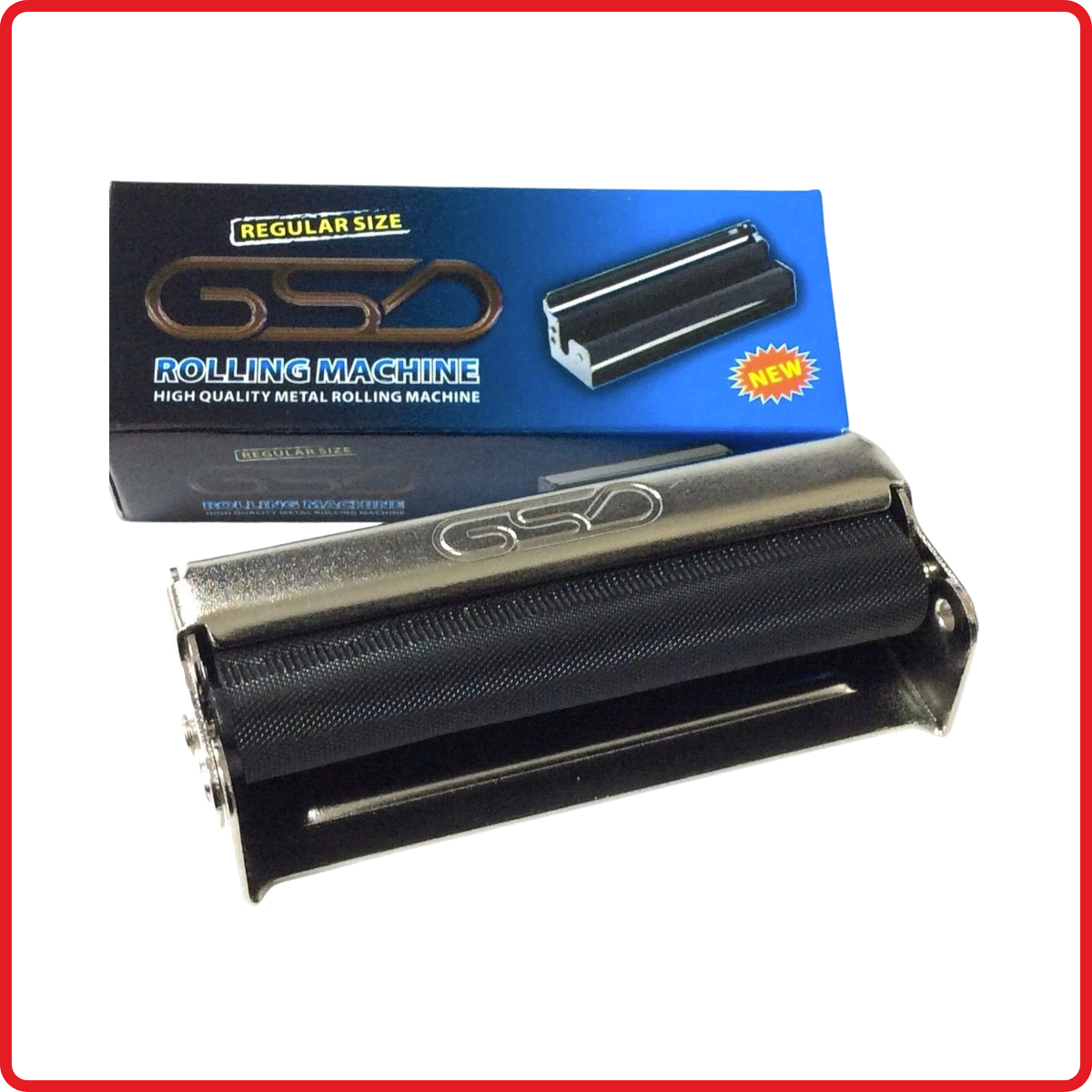 GSD 70mm Metal Cigarette Rolling Machine – Regular Size