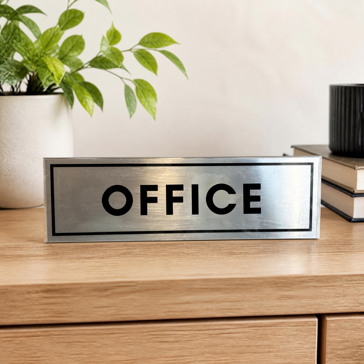 Aluminium Self Adhesive Door Sign [OFFICE]